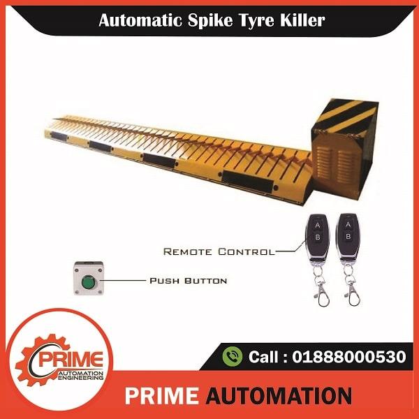 Automatic One Way Road Barrier Spike Tyre Killer In Bangladesh