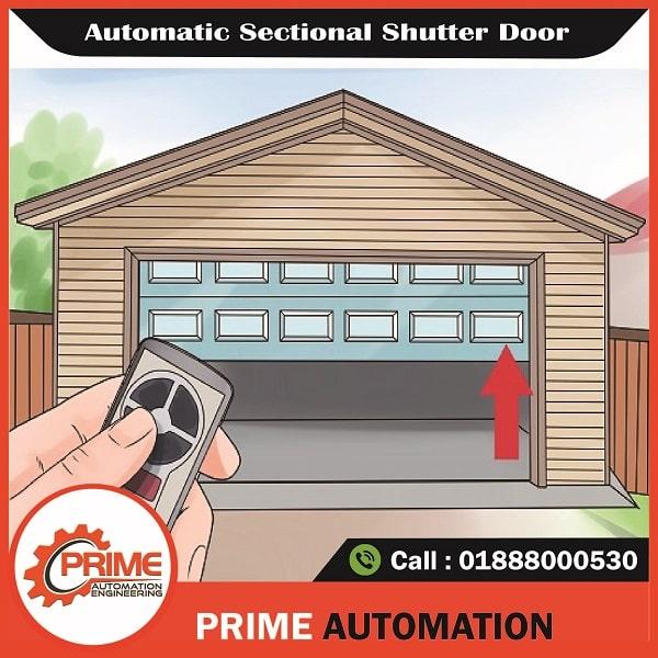 Automatic Sectional Shutter Door-01
