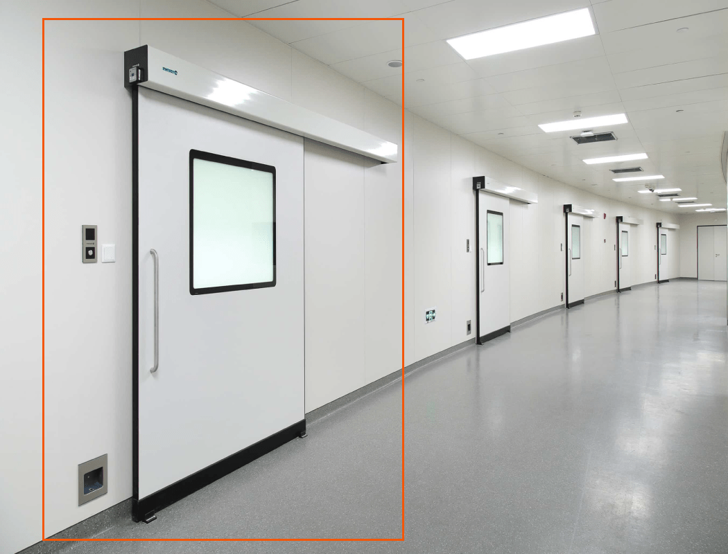 Automatic Hermetic Hospital Sliding Door | prime