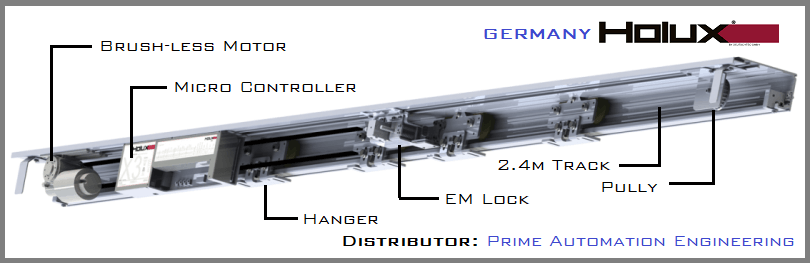 Holux Automatic Sensor Door X3- made in Germany Machine 