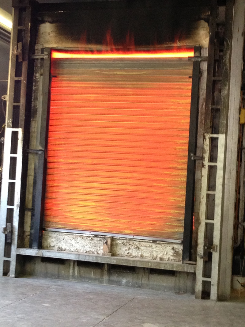 Fire rated shutter 