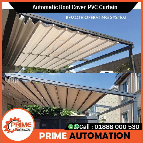 Automatic PVC Roof Cover Curtain-01