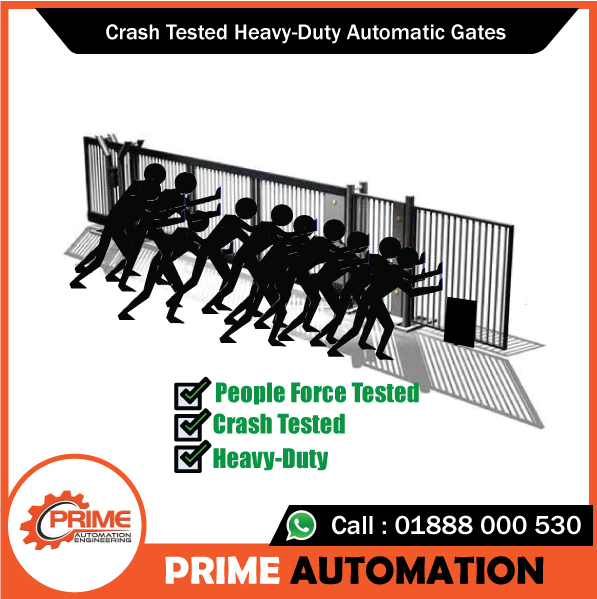 Crash Tested Heavy-Duty Automatic Gates