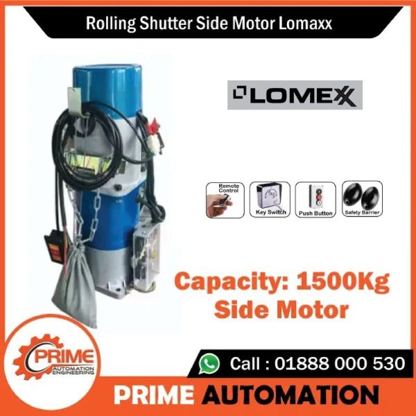 LOMEXX 1500 Kg Rolling Shutter Side Motor