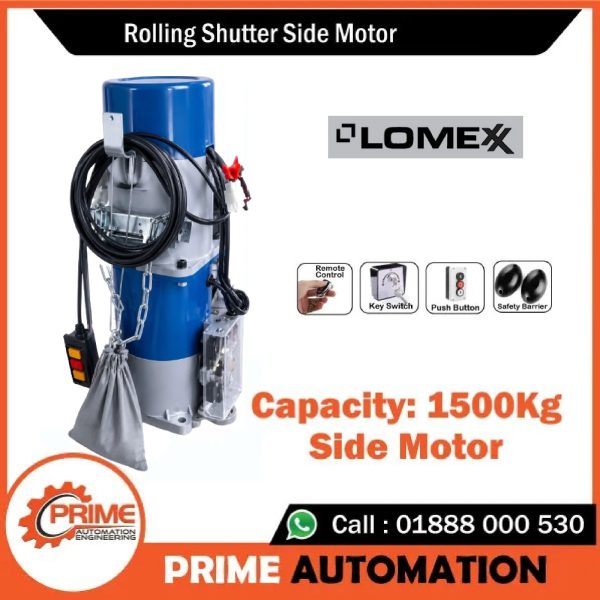 LOMEXX 1500 Kg Rolling Shutter Side Motor